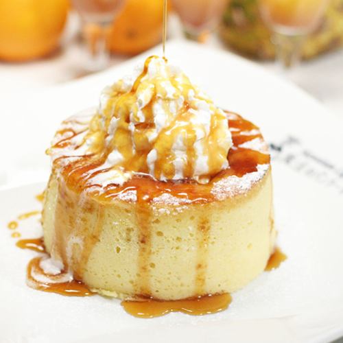メニュー豊富なパンケーキ
