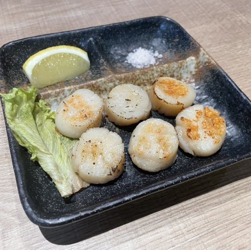 ホタテ塩焼き