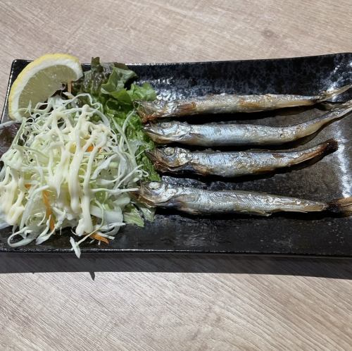 網焼き子持ちししゃも