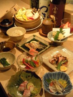 《Cuisine Appreciation Course》 Various banquets are prepared with carefully selected ingredients! All-you-can-drink included 5,000 yen