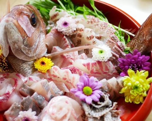 Celebration ◎ Sashimi of sea bream