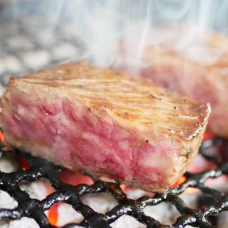 広島産もみじ豚の炭火焼き