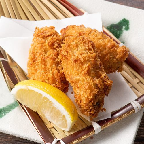 Fried oysters from Hiroshima