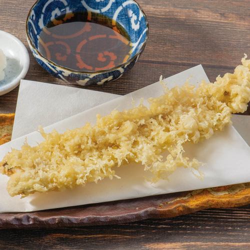 Conger eel tempura