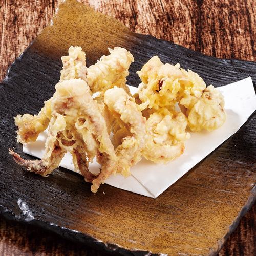 Squid Tentacles and Cartilage Tempura