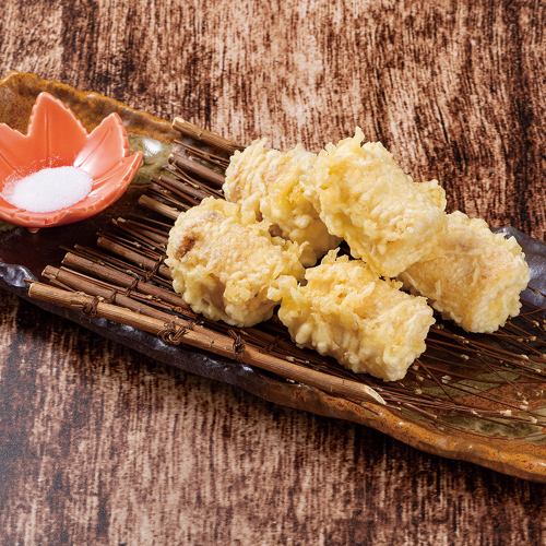 Deep fried Kiritanpo with cheese