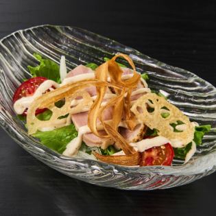 Low-Temperature Cooked Duck Nut Salad