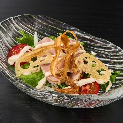 Low-Temperature Cooked Duck Nut Salad