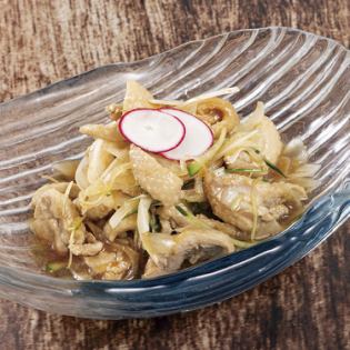 Duck skin ponzu sauce