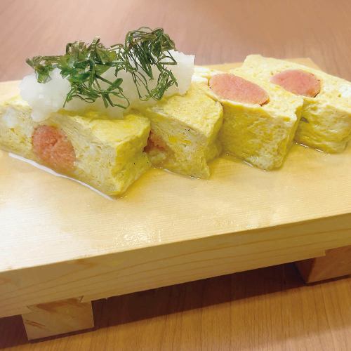 極上!明太子のだし巻き玉子