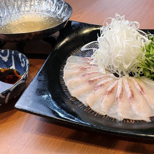 濃厚昆布だしの鰤しゃぶ