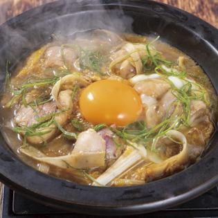 鴨ぬきの玉子とじ