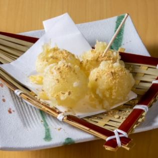 ロシアンきびだんごの天ぷら
