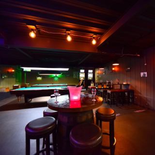 Our second floor is an entertainment space where you can play darts! After the beer garden, you can head to the after-party in 0 seconds!