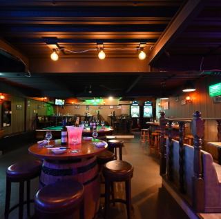 Our second floor is an entertainment space where you can play darts! After the beer garden, you can head to the after-party in 0 seconds!