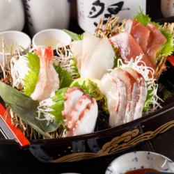 5 kinds of sashimi