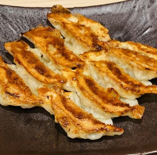 当店自慢▽にんにくあり焼き餃子▽