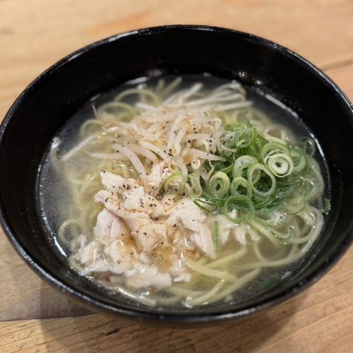 Chicken salt ramen