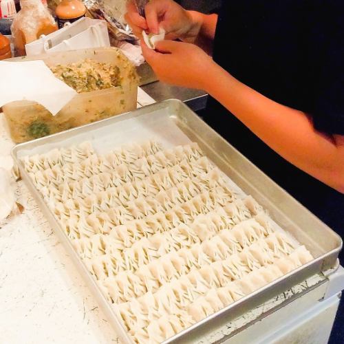 当店自慢◎手作り焼餃子★