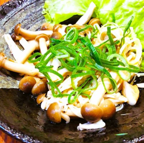 Mushroom ponzu sauce