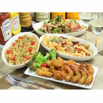 貸切パーティー 学生おすすめ バースデー飲み放題コース【2H飲み放題付き】　3300円（税込）