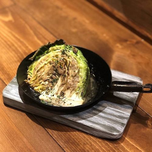 アンチョビとキャベツのオーブン焼き
