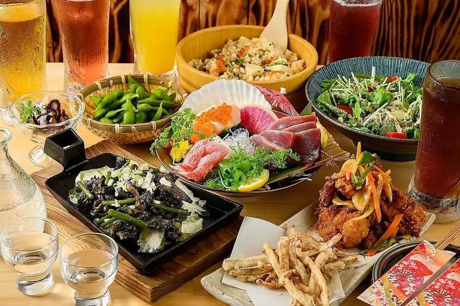 【多彩なプラン】ご予算に合わせて選べる各種飲み放題付きプラン◆宴会や集まりに