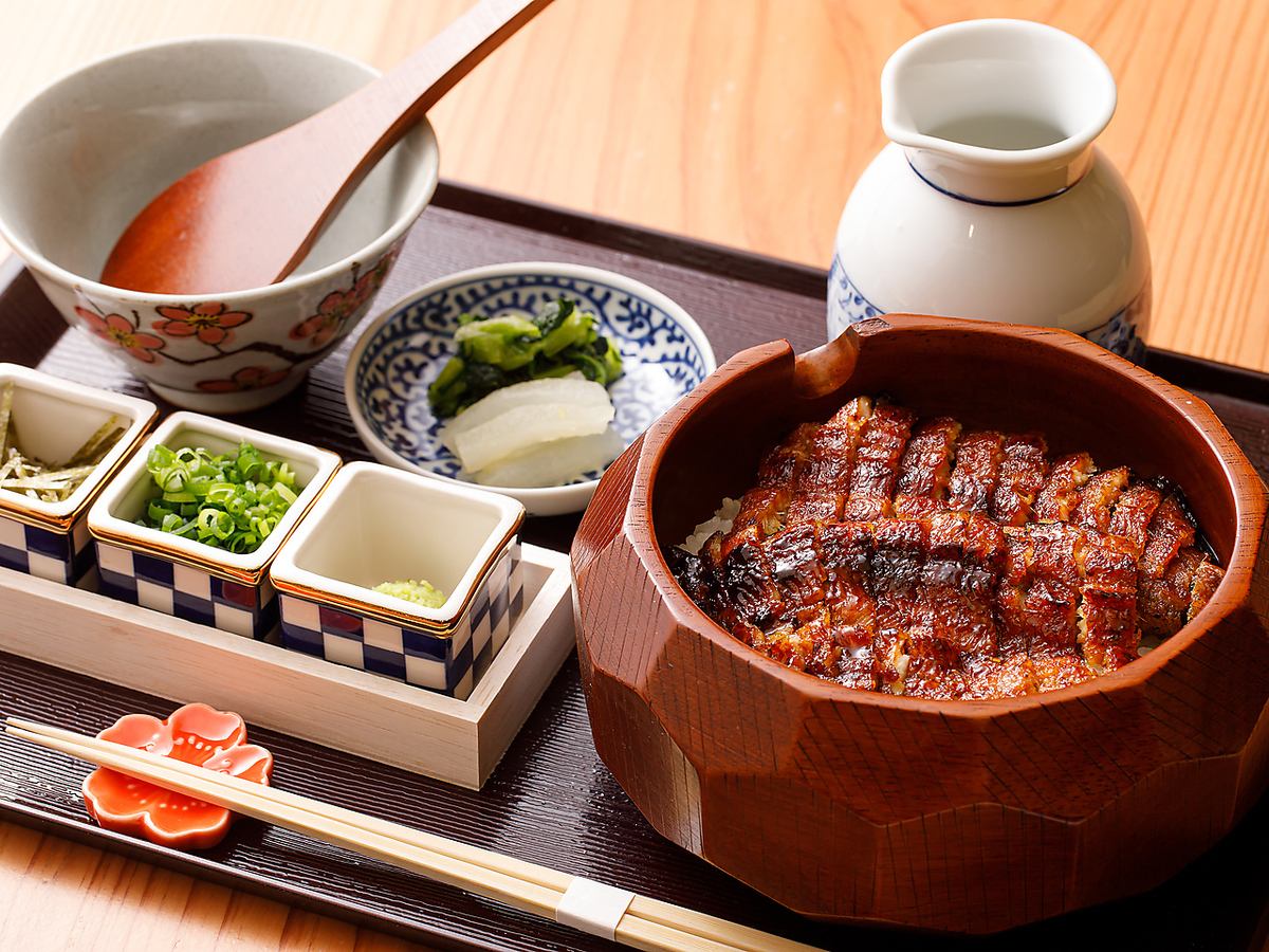 厳選ニホンウナギを使用◎ひつまぶしを食べるなら是非一葉で。