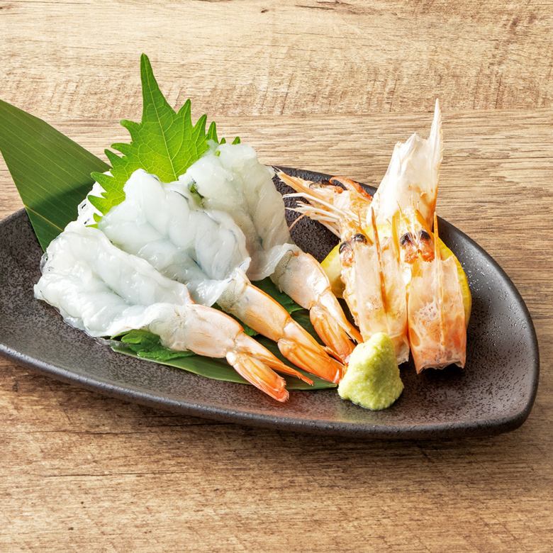白姬蝦刺身