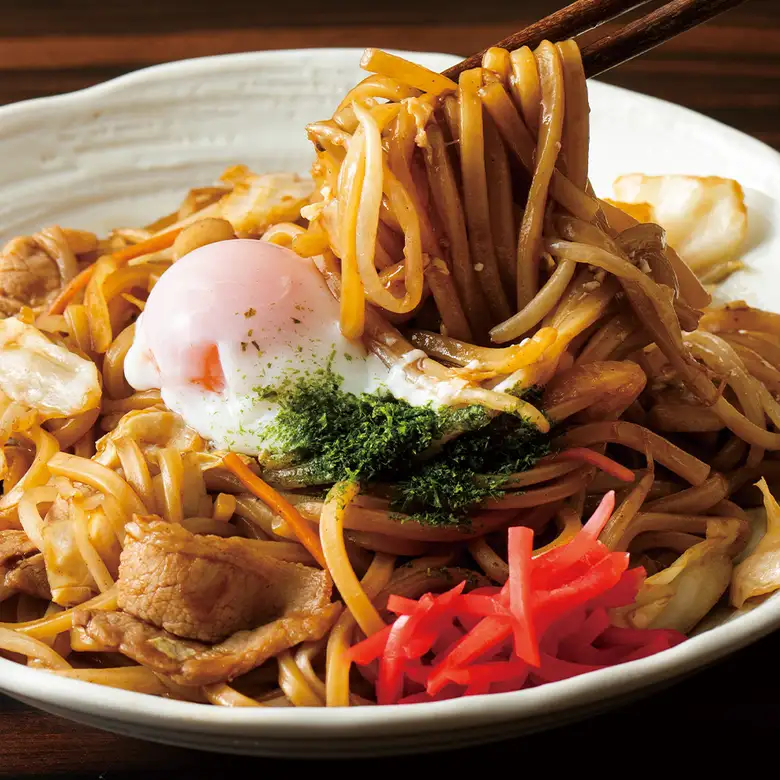 もちもち太麺焼きそば