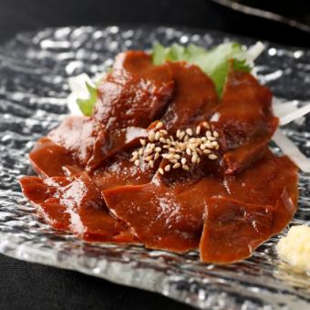 Premium raw liver sashimi [priority for reservations]