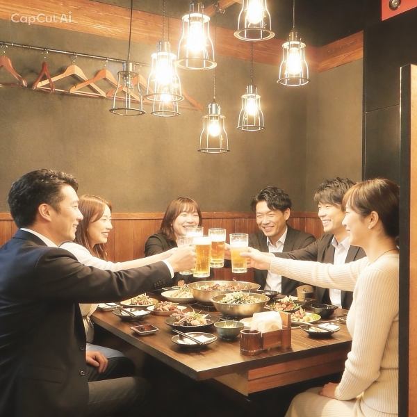 【提供私人包廂】我們現在接受宴會預訂。我們將引導您前往一個舒適溫馨的休息區。