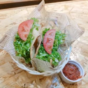 [Lunchtime course] ◆Tacos/drink included◆ 950 yen (tax included)