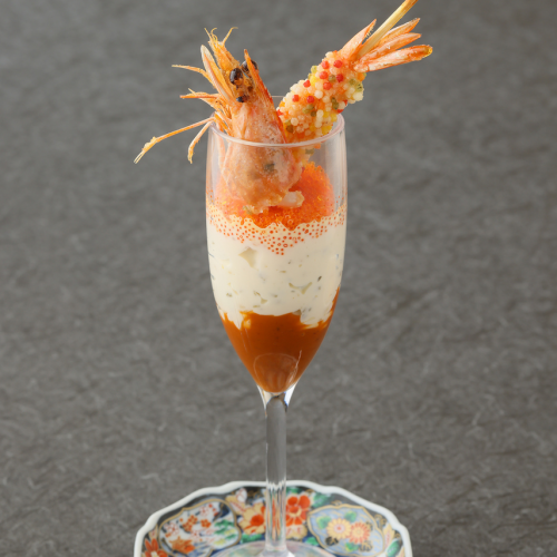 Luxurious shrimp cocktail