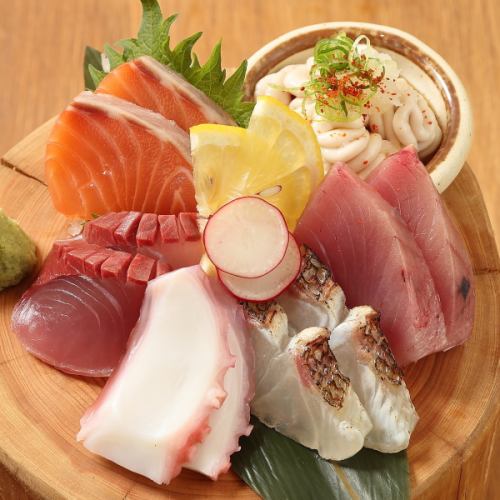 【厳選の鮮魚】旬の美味しさを一皿に凝縮◎名物「コア盛」