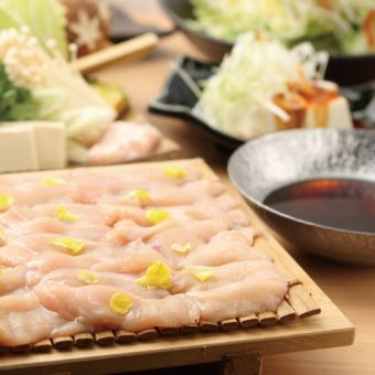【春季宴会套餐】蒸鸡肉和色彩缤纷的蔬菜！！“共8道菜”2小时无限畅饮《4,400日元》