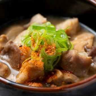 自家製モツ煮