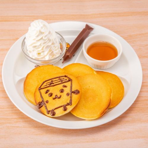 Kid's Pancake Plate & French Fries