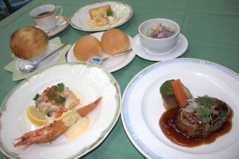 【シンフォニーコース♪】肉料理や魚料理など全7品3850円(税込)