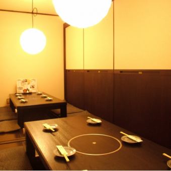 最大12名までの掘り炬燵宴会