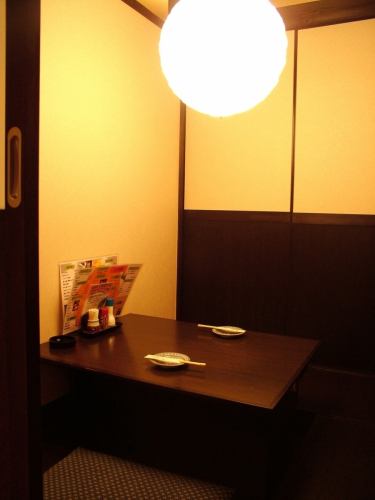 完全個室でゆったりランチが楽しめる