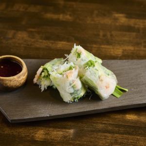 海老の生春巻き