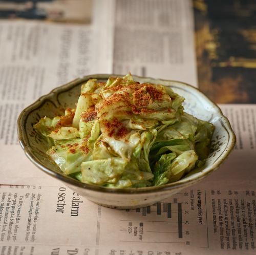 やみつきアンチョビキャベツ