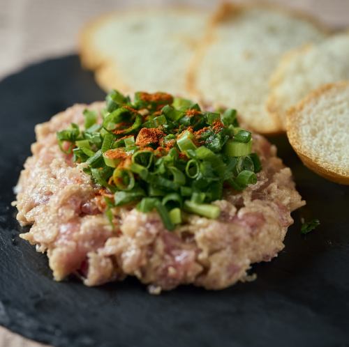 洋風ガーリックネギトロ＆ナン