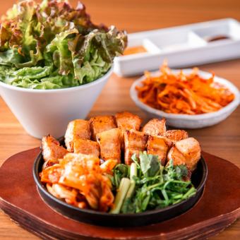 要予約【NOWANAライトコース】韓国料理をお得に楽しむ《全7品》お一人様3500円(税込)