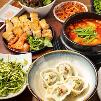 要予約【NOWANAスタンダードコース】韓国料理をおしゃれに楽しむ《全8品》お一人様4500円(税込)