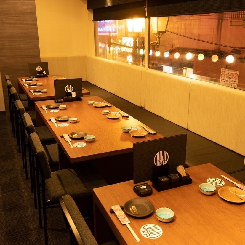 40名以上の場合は貸切可能♪是非大人数の宴会にご利用ください。