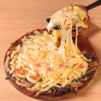 海鮮チーズチヂミ