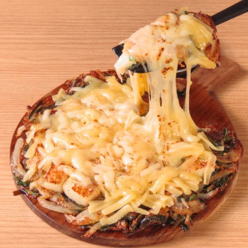 海鮮チーズチヂミ