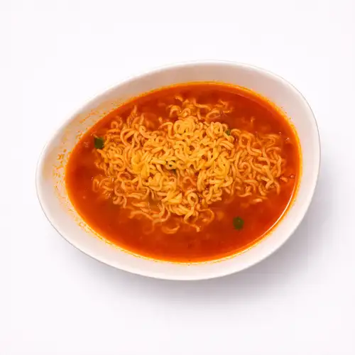最后以拉面结束这顿饭
